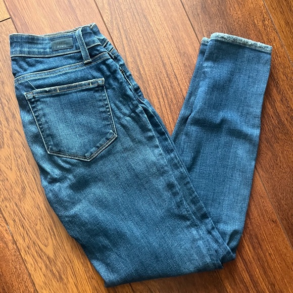 Paige Verdugo Ankle Distress Jeans size 24 - Picture 5 of 6